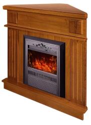 Art Flame Cristina & Marina De Colt 1034x955x512 mm walnut