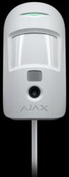 Ajax Systems MotionCam PIR mozgásérzékelő PhOD beépített kamerával; kép felhasználói igényre; fehér (MOTIONCAM-PHOD-FIBRA-WHITE)