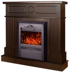 Art Flame Cristina & Ambasador 1048x978x300 mm dark brown