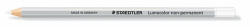 STAEDTLER Színes ceruza, hatszögletű, mindenre író, lemosható (omnichrom), STAEDTLER "Lumocolor 108", fehér (108-0) - mystock