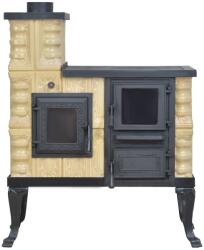 eSemineu Terracotta Premium small boot Cream/Rustic with glass door 8kW left