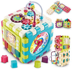 RicoKids Járássegítő játék, Ricokids, zenélő, 10 az 1-ben fejlesztő funkciók, hangerőszabályzós, elemes (3 x AAA), EN 71 (TE781700)