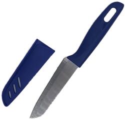  Cutit din inox si plastic cu protectie lama tip teaca, albastru - dalimag - 29,00 RON