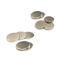  Set 10 Magneti Foarte Puternici, Gri, Disc, Simplu, 15 mm X 2 mm
