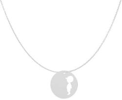  Lantisor model charm banut decupat baietel- argint 925
