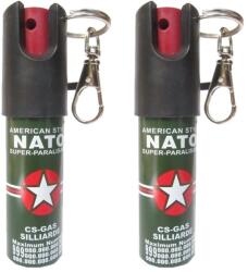  Set 2 spray piper paralizant, iritant, lacrimogen, Nato, 20 ml