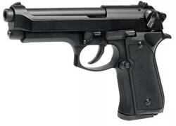  Bricheta Pistol Anti-Vant Tip Revolver, Beretta, Negru, Marime Naturala Scara 1 la 1 Bricheta