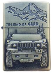  Bricheta Tip Zippo, 3D Relief, Metalica, King of 4wd M3 Bricheta