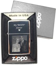  Bricheta Zippo Personalizata cu Poza si Textul Tau Bricheta