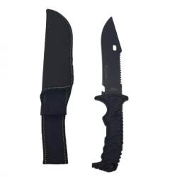  Cutit vanatoare Columbia 31 cm, maner plastic dur, husa, D032A