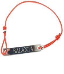  Bratara rosie cu snur ajustabil zodia balanta