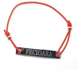  Bratara rosie cu snur ajustabil zodia fecioara