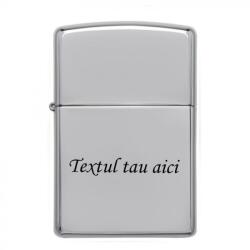  Bricheta ZIPPO Personalizata, Gravata cu Textul Tau Bricheta