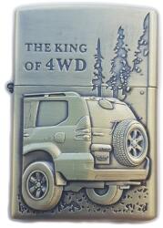  Bricheta Tip Zippo, 3D Relief, Metalica, King of 4wd M4 Bricheta