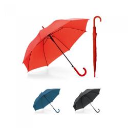  Umbrela din Poliester cu Maner Acoperit cu Cauciuc si deschidere automata, 83 cm - Culoare: Rosu