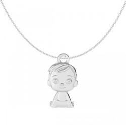  Lantisor 50 Cm, Model Charm Baiat - Argint 925