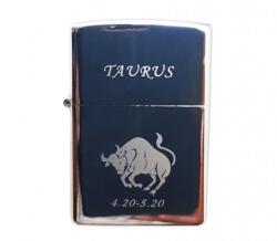  Bricheta Metalica Gravata Zodie Taur, Taurus Zodiac, 3, 5 X 5.5 Cm Bricheta