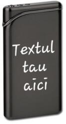  Bricheta Personalizata, Metalica, Neagra, Gravata cu Textul Tau Bricheta
