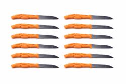  Set de 12 cutite cu Maner Ergonomic, Anti Alunecare, Lama Otel, 16 cm