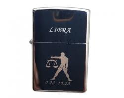  Bricheta Metalica Gravata Zodie Balanta, Libra Zodiac, 3, 5 X 5.5 Cm Bricheta