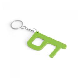  Breloc multifunctional, deschidere usi, verde, 38 x 69 x 5 mm, model simplu