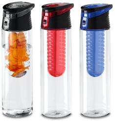  Sticla sport din AS si PP cu infuzor de fructe in interior, are o capacitate pana la 740 ml