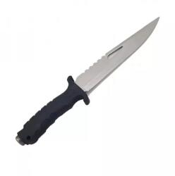  Cutit vanatoare 34 cm, grosime 3 mm, maner garda, husa, D1