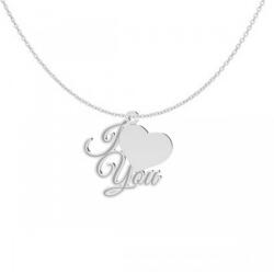  Lantisor 70 Cm, Model I Love You - Argint 925