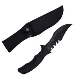  Cutit vanatoare Columbia 29 cm, maner plastic dur, husa, D04A