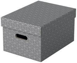 ESSELTE Home M méret 3db/csomag szürke tárolódoboz (628283) - bestbyte