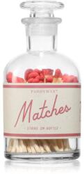 Paddywax Matches Red Glass gyufa