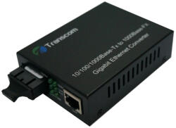 Transcom Mediaconvertor 10/100M 850nm Multimode 550m conector SC - Transcom TS-100-MD-05 (TS-100-MD-05)