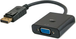 Elmak Savio CL-90 video átalakító kábel 0, 2 M DisplayPort VGA (D-Sub) Fekete (CL-90)