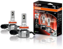OSRAM Night Breaker LED Smart H9 LED fényszóró, PGJ19-5, 1800 lm, 6000 K - 64213DWNBSM-2HB, 2 darabos (64213DWNBSM-2HB)