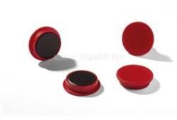 DURABLE 32mm 4db piros mágnes (DURABLE_470303) (DURABLE_470303)