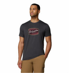Columbia Parsons Point SS Graphic Tee férfi póló M / fekete