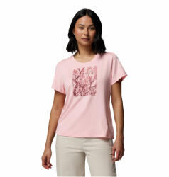 Columbia Parsons Point SS Scoop Tee női póló M / rózsaszín