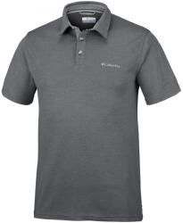 Columbia Nelson Point Polo férfi póló XL / kék/fekete