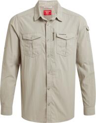 Craghoppers NosiLife Adventure Long Sleeved Shirt III férfi ing XXXXL / bézs