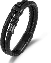 Predator Q1 bőr karkötő - BXXG221 - 23cm (6536)