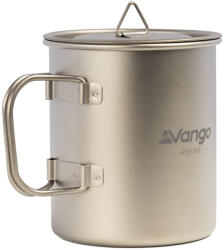 Vango Titanium Single Walled Mug 450ml bögrék-csészék ezüst