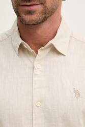U. S. Polo Assn U. S. Polo Assn. Сафари риза мъжка с лен LINEN BLEND LS (MUP3248) - answear - 146,49 лв