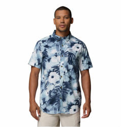 Columbia Rapid Rivers Printed Short Sleeve Shirt férfi ing M / bézs/kék