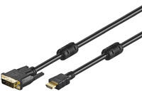 Goobay MMK 630-500 G 5.0m (HDMI-DVI) 5 M DVI-D (XDVIKABDVIHDMI5)