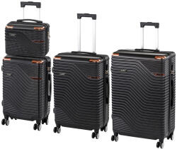 Leziter TraveLux Urban XXV gurulós bőrönd szett (LTRUBS-XXV-BL) - tipparuhaz