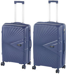 Leziter TraveLux Endure IV gurulós bőrönd szett (LTREBS-IV-BLU) - tipparuhaz