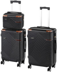 Leziter TraveLux Urban XV gurulós bőrönd szett (LTRUBS-XV-BL) - tipparuhaz