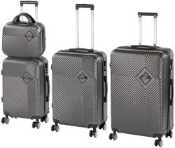 Leziter TraveLux Pro XXV gurulós bőrönd szett (LTRPBS-XXV-GR) - tipparuhaz