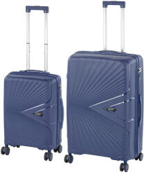 Leziter TraveLux Endure III gurulós bőrönd szett (LTREBS-III-BLU) - tipparuhaz