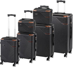 Leziter TraveLux Urban XXXXXII gurulós bőrönd szett (LTRUBS-XXXXXII-BL) - tipparuhaz